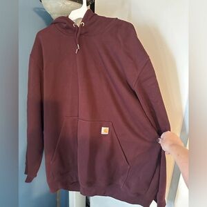 Carhart Maroon Hoodie